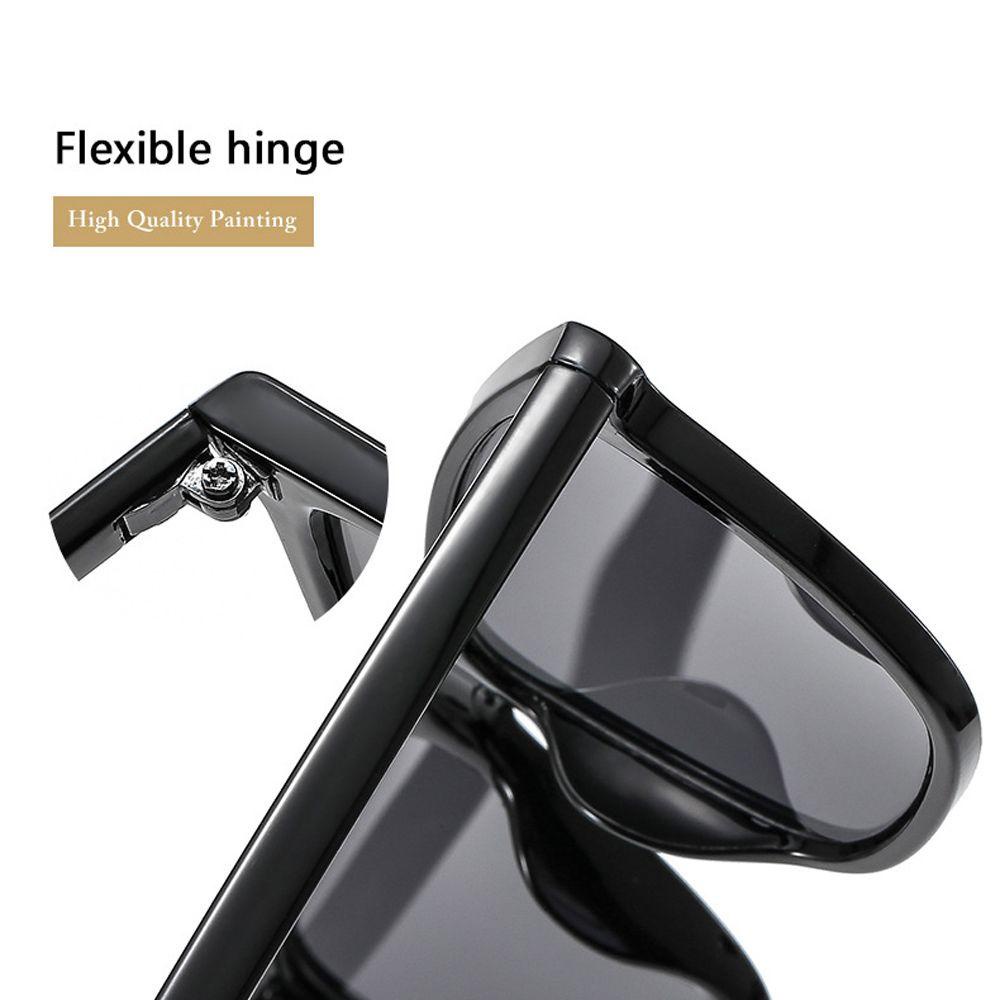 Kính Mát Tròng Vuông Chống Tia UV400 Thời Trang Hàn Quốc Cho Nữ