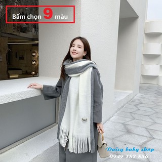 [ hàng xịn ] Khăn len RIN phong cách Hàn Quốc - khăn quàng cổ - khăn len siêu mềm, siêu ấm - màu sắc trẻ trung