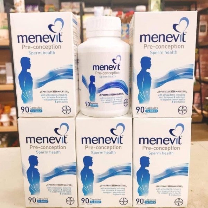 Menevit Úc 30 viên, 90 viên - Vitamin tổng hợp cho nam giới
