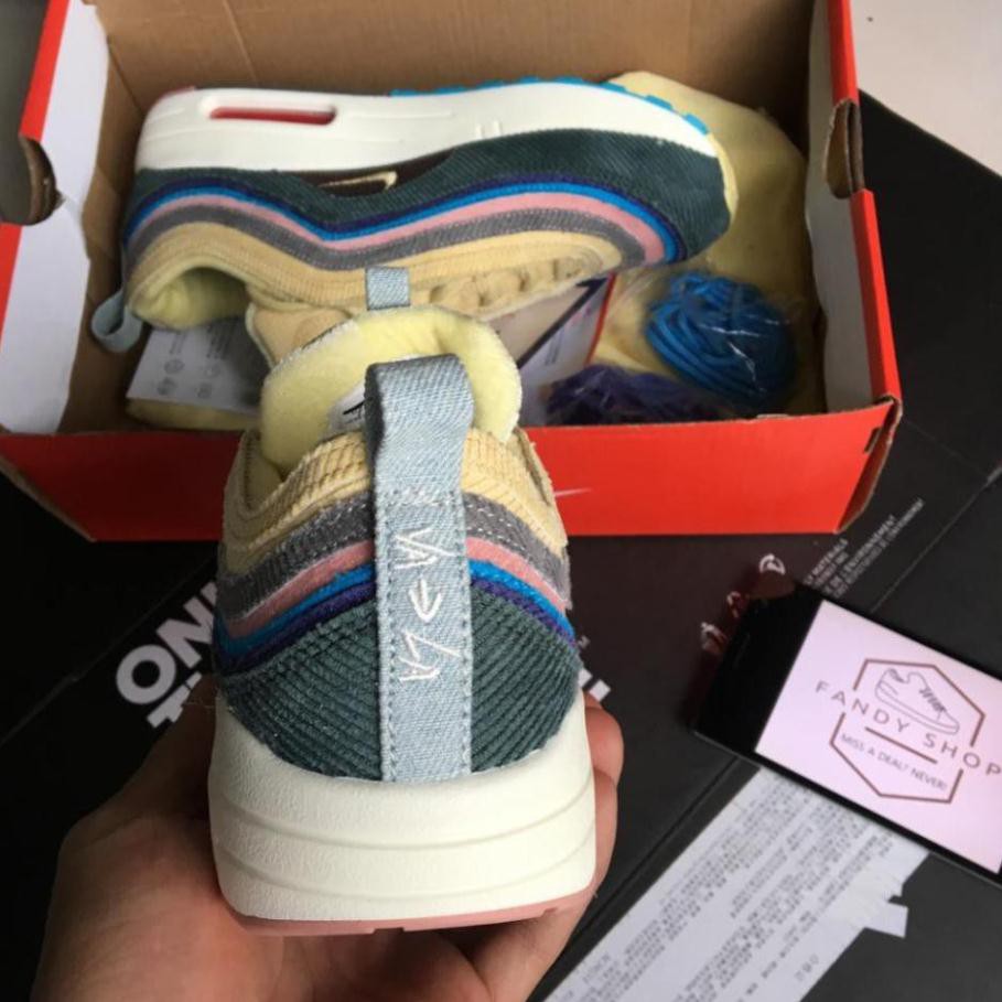 Giày thể thao Air Max 1/97 x Sean Wotherspoon . Hàng như hình chất lượng tốt yu tin chất lượng | Bán Chạy| . a
