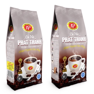 Cà phê Phát Thành xay sẵn truyền thống PT05 - CHUYÊN PHA PHIN - Gu truyền thống - Hậu đậm, thơm ấn tượng - Gói 500g