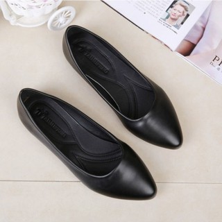Giày bệt búp bê nữ dáng basic da mềm êm chân - Kèm hình thật