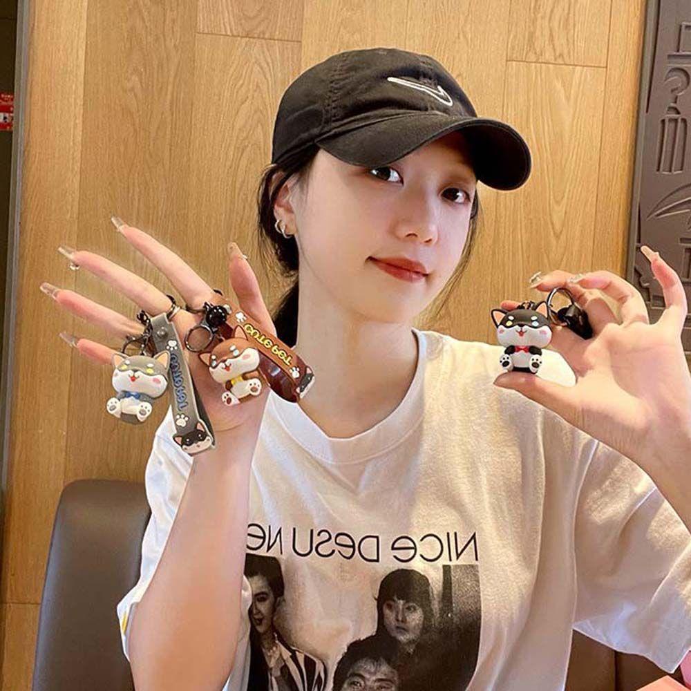 Móc Khóa Hình Chú Chó Shiba Inu Dễ Thương