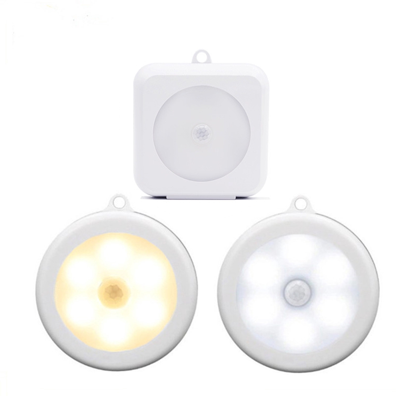Đèn ngủ LED hồng ngoại cảm biến chuyển động gắn tường phòng ngủ / cầu thang