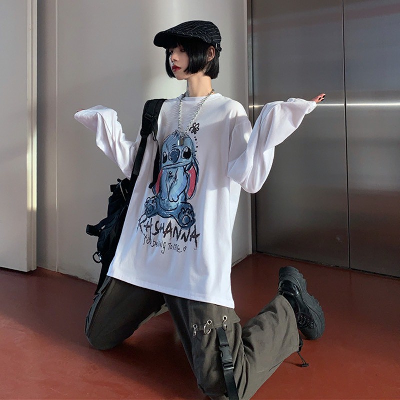 Áo thun tay dài form rộng NEKO.SG. Áo thun Streetwear SWT20 | BigBuy360 - bigbuy360.vn