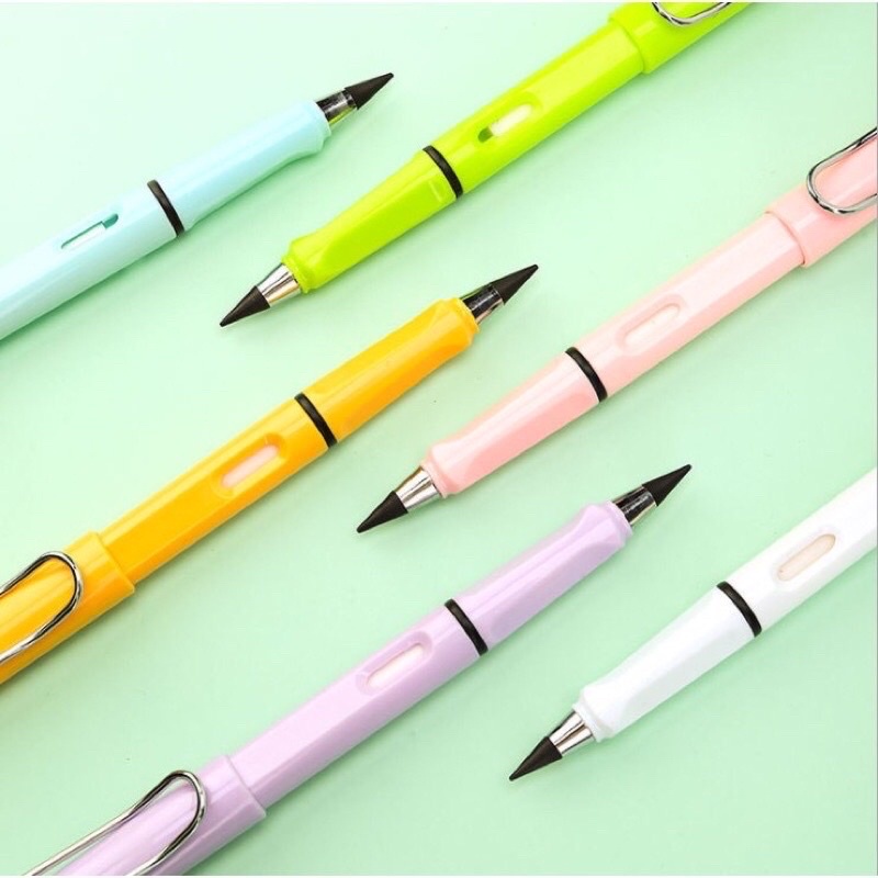 Bút chì vĩnh cửu có kèm tẩy trong bút không cần gọt dành cho học sinh tập viết