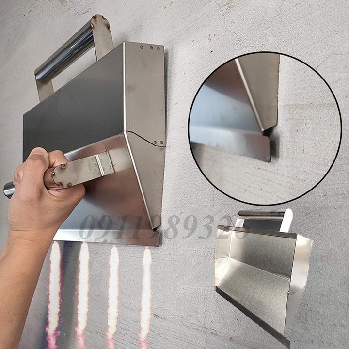 ❤️FREESHIP❤️ Máng trát tường inox tiết kiệm thời gian công sức - Máng trát vữa trát xi măng siêu tốc