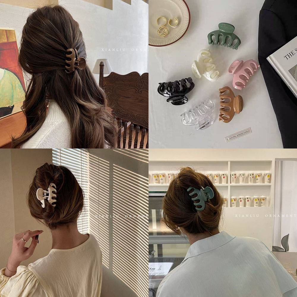 Kẹp tóc hàm cá mập nhỏ dễ thương phong cách Hàn Quốc thời trang mùa hè cho nữ