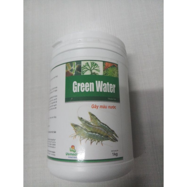 Green water hộp 1kg gây màu nước hsd 20/08/2022