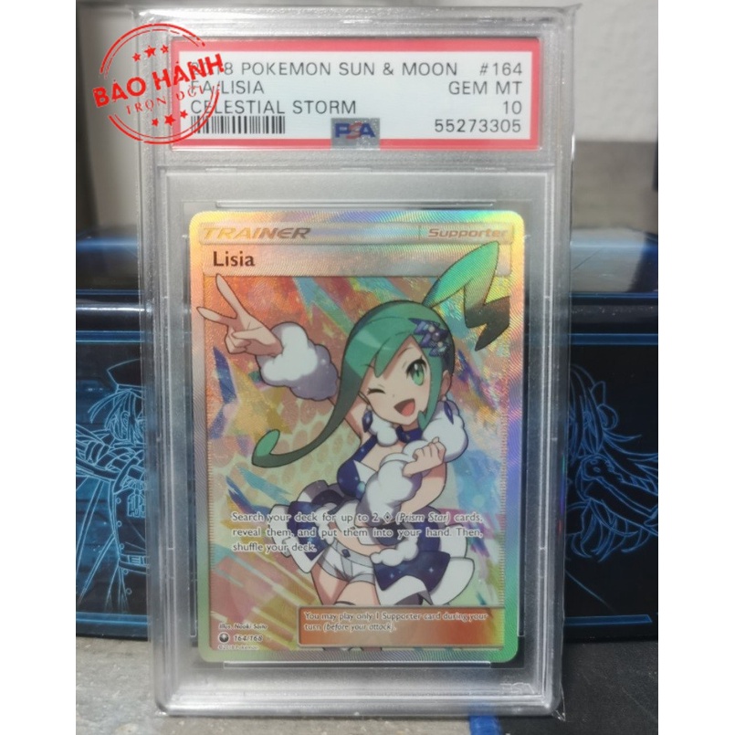 Lá Trainer Lisia 164 168 sản xuất năm 2018 Pokemon huấn luyện viên 1459 d7 69