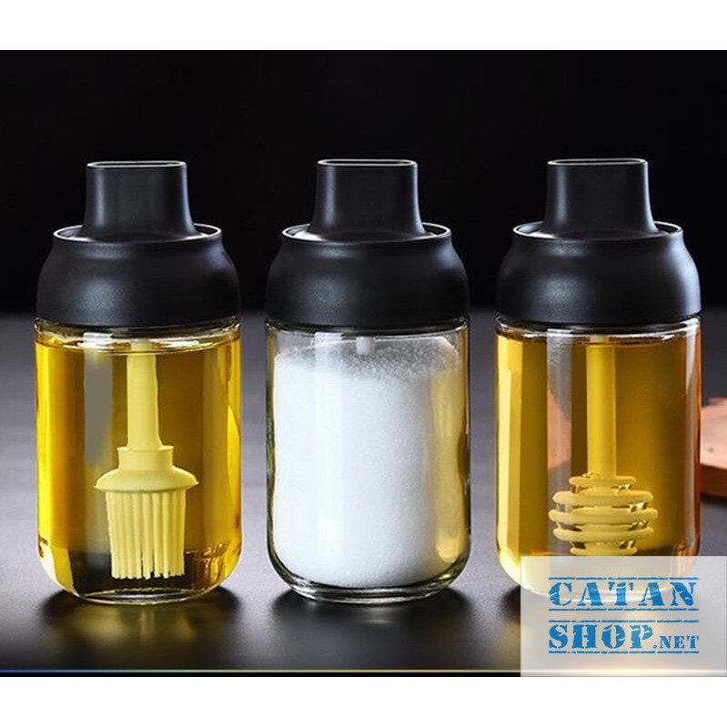 Hủ Lọ gia vị thủy tinh cao cấp dành cho nhà bếp của gia đình bạn thêm xinh xắn GD282-LoGV | BigBuy360 - bigbuy360.vn