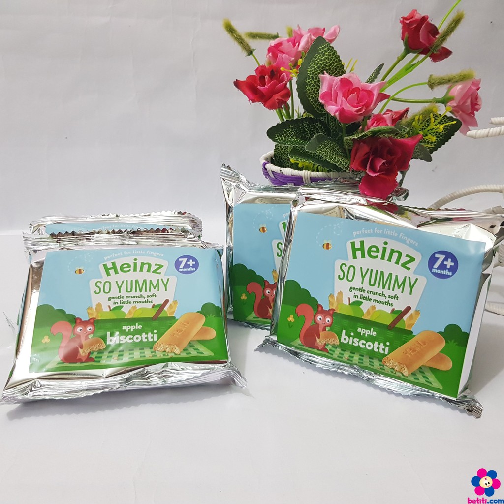 Bánh ăn dặm Heinz cho bé từ 7m