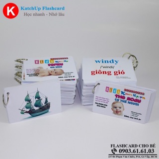 Flash Card - 10 chủ đề Thế Giới của Bé 3-4-5y