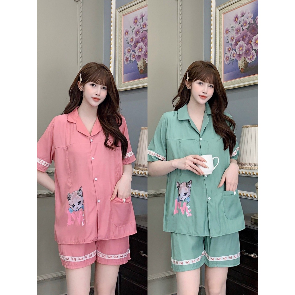 Đồ bộ bầu ĐÙI Chất ĐŨI mềm mát, ĐẸP RẺ cho mẹ bầu mặc thoải mái dễ chịu bầu và sau sinh BĐ862