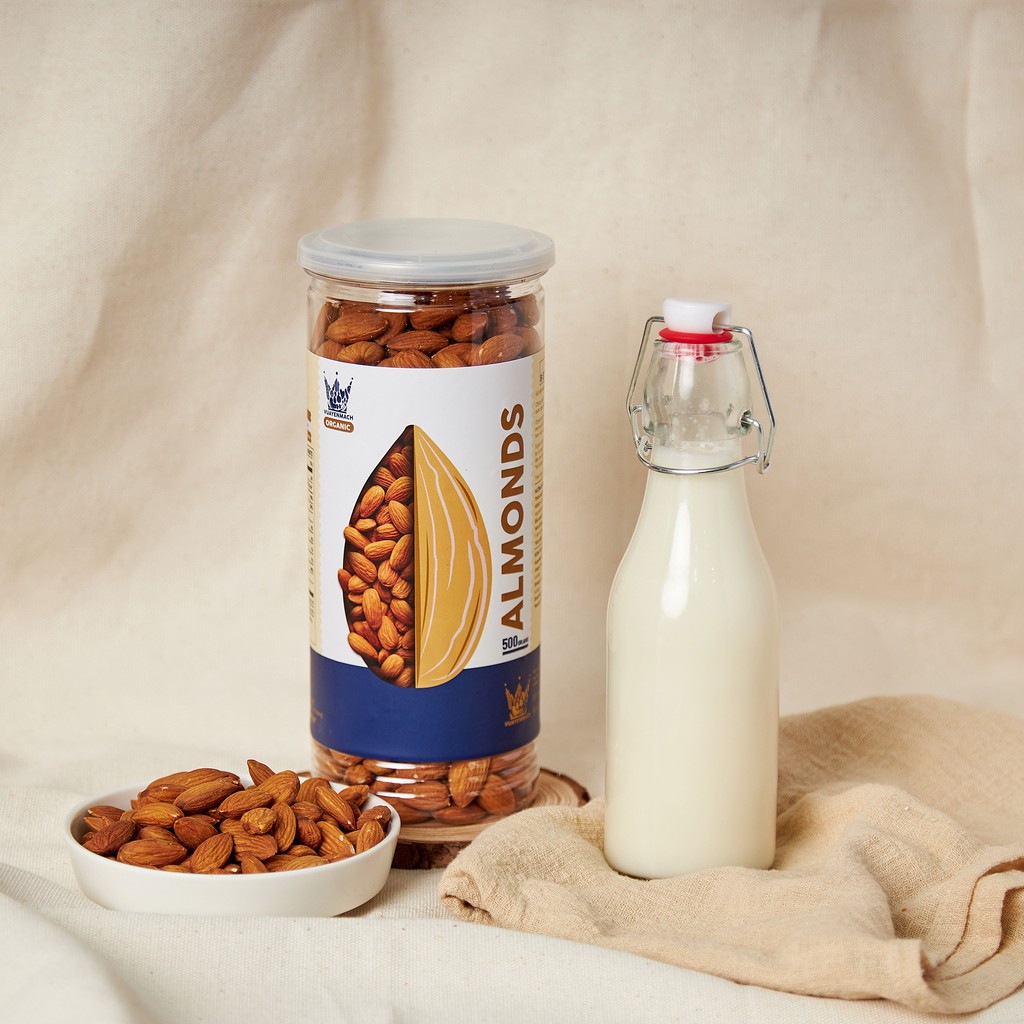 Hạt Hạnh Nhân Tươi Thượng Hạng Original Nhập khẩu Mỹ 500gr Healthy Food | BigBuy360 - bigbuy360.vn