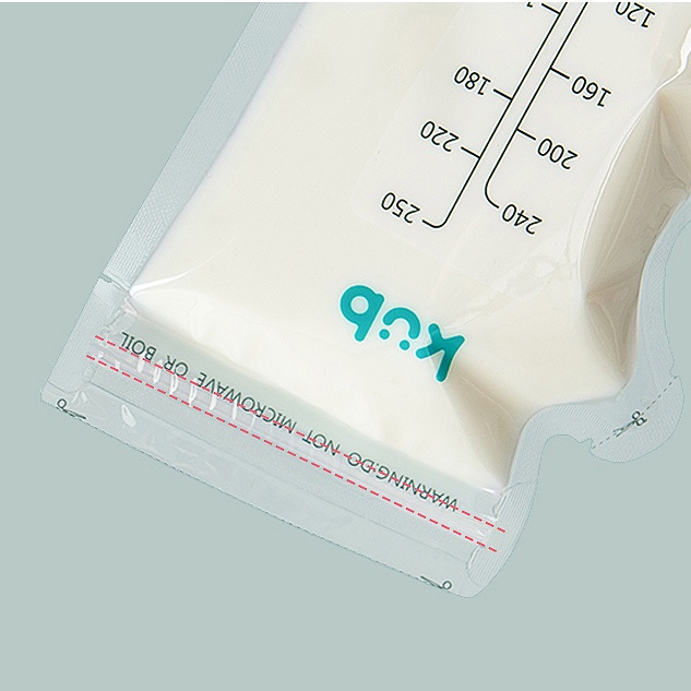 Túi trữ sữa KUB 150ml 200ml, hộp 30 túi