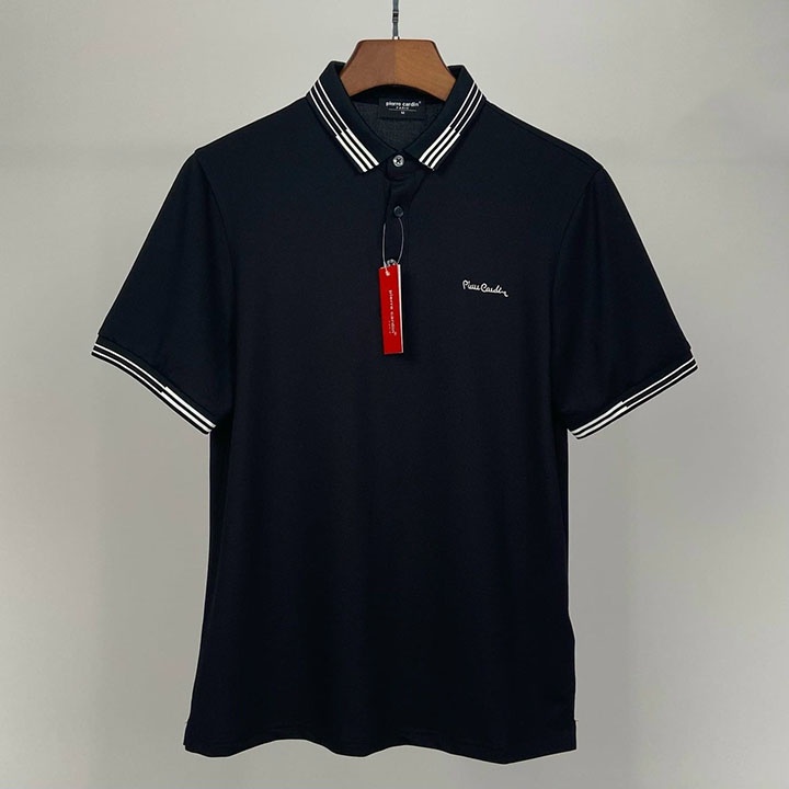 Áo thun nam có cổ tay ngắn vải thun cotton xịn mềm mịn co giãn thoáng mát TCS005