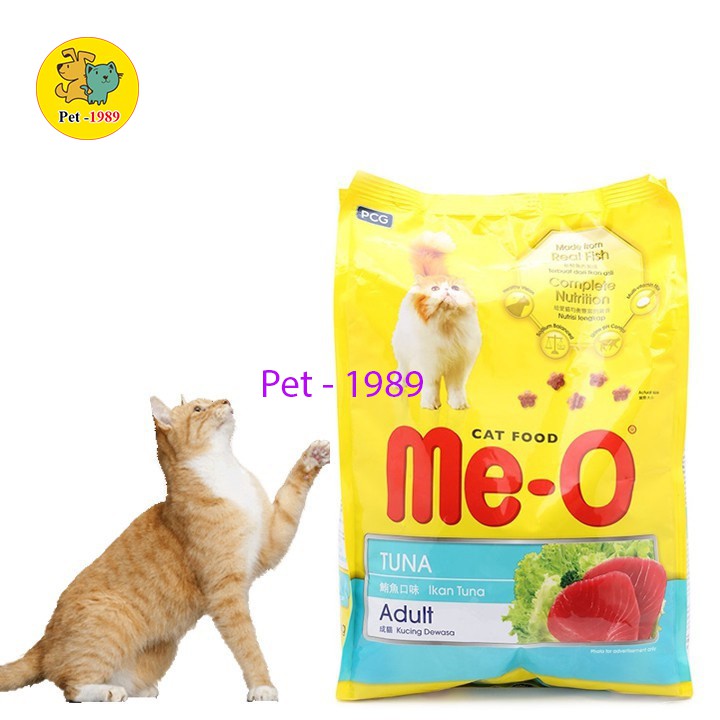 Thức Ăn Cho mèo trưởng thành Me-O Adult vị cá ngừ 1.2 Kg