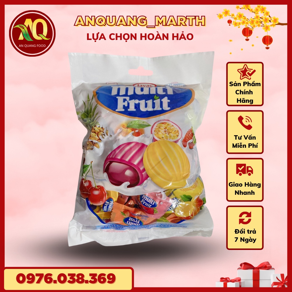 Kẹo trái cây ANQUANG_MARTH, kẹo nhập khẩu Thỗ Nhĩ kỳ gói 90gr và 300gr- Hàng chất lượng