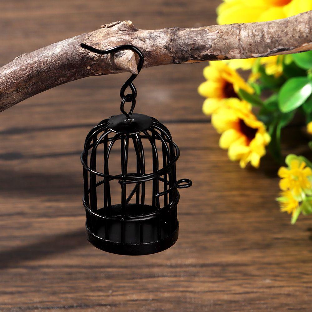 Lồng Chim Mini Bằng Sắt Trang Trí Nhà Búp Bê