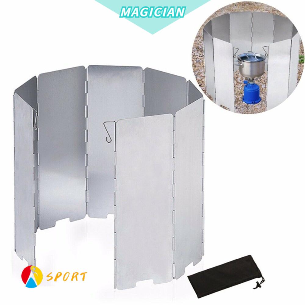 Tấm chắn gió bếp ga có thể gấp gọn tiện dụng dành cho hoạt động ngoài trời