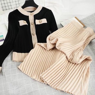 Oder set váy len có ảnh thật