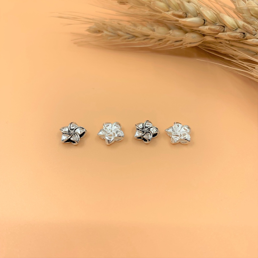 Charm nối hình chong chóng 5 cánh - Charm Bạc 925 - Mã CA580 CB755