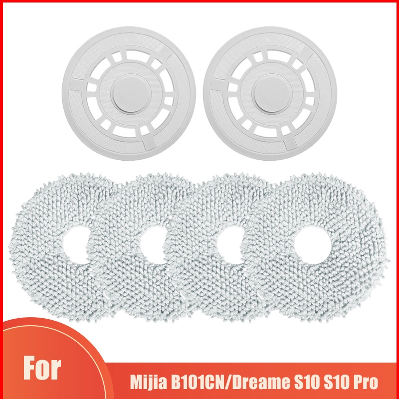 Dreame L10S Ultra / S10 / S10 Pro /Xiaomi X10+ / Mijia B101CN Accessories Of Washable Mop Cloth Mop Plate