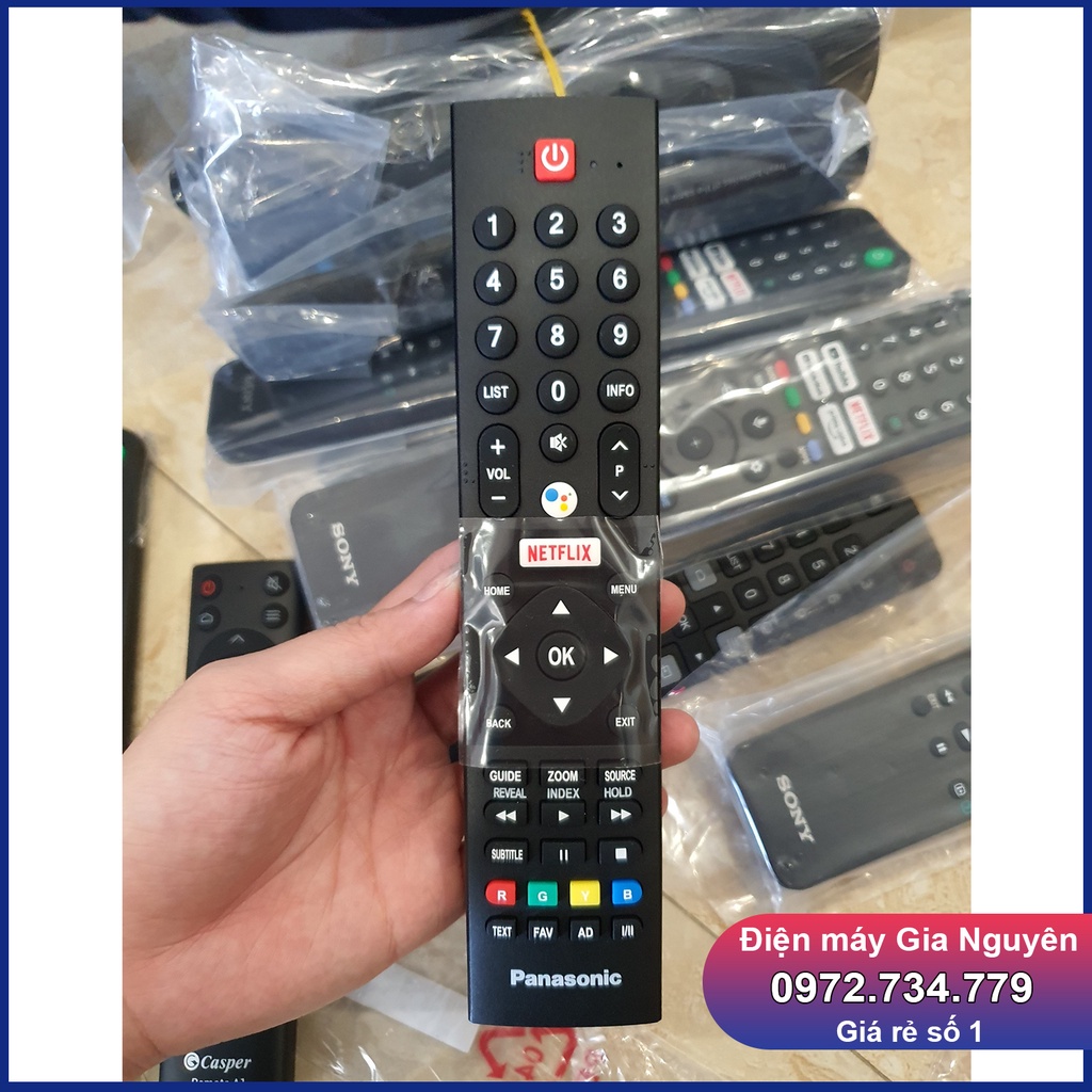 Điều khiển tivi Panasonic giọng nói