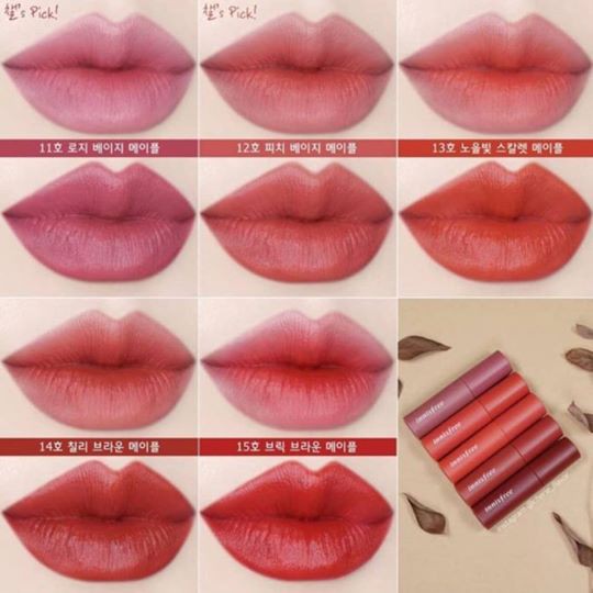 SON KEM LÌ INNISFREE VIVID COTTON INK