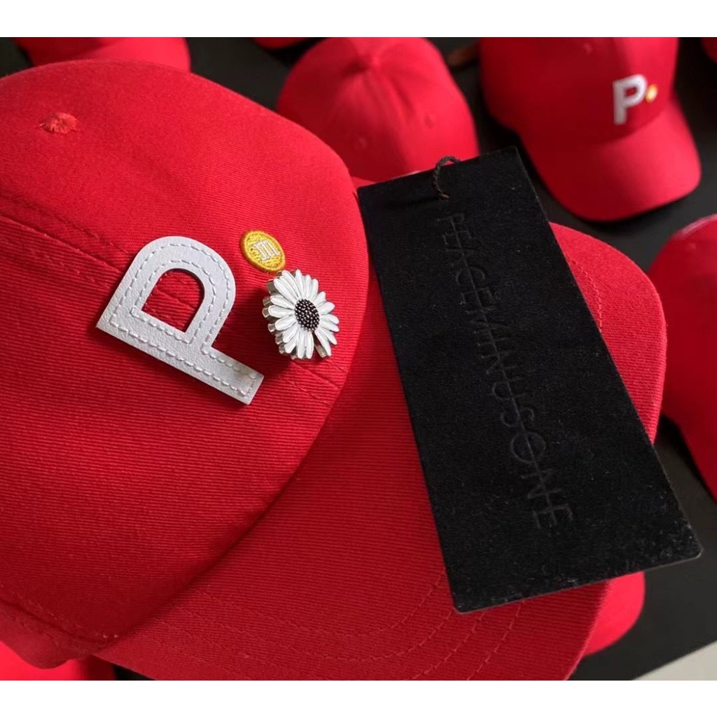 Mũ caphat P đỏ PMO BALL CAP RED