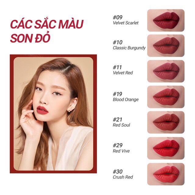 Son bút chì mamonde creamy tint color balm intense