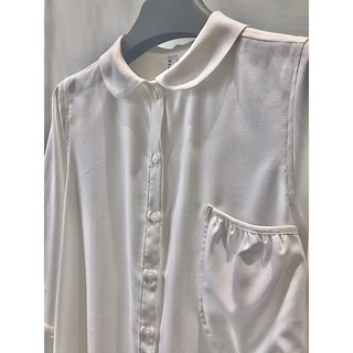 Chicka Chicka - Áo kiểu Peter pan collar shirt