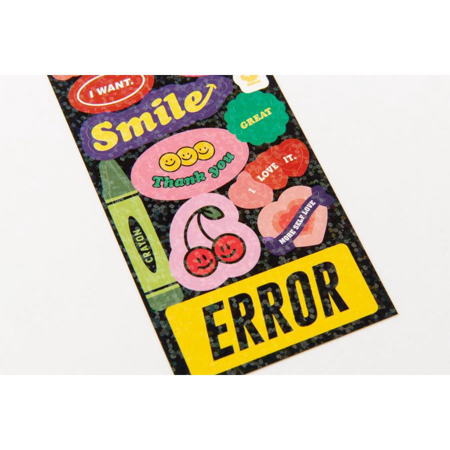 Set 2 Tấm Sticker ARTBOX Hàn Quốc Hình Emoticon Nổi Bật Độc Lạ