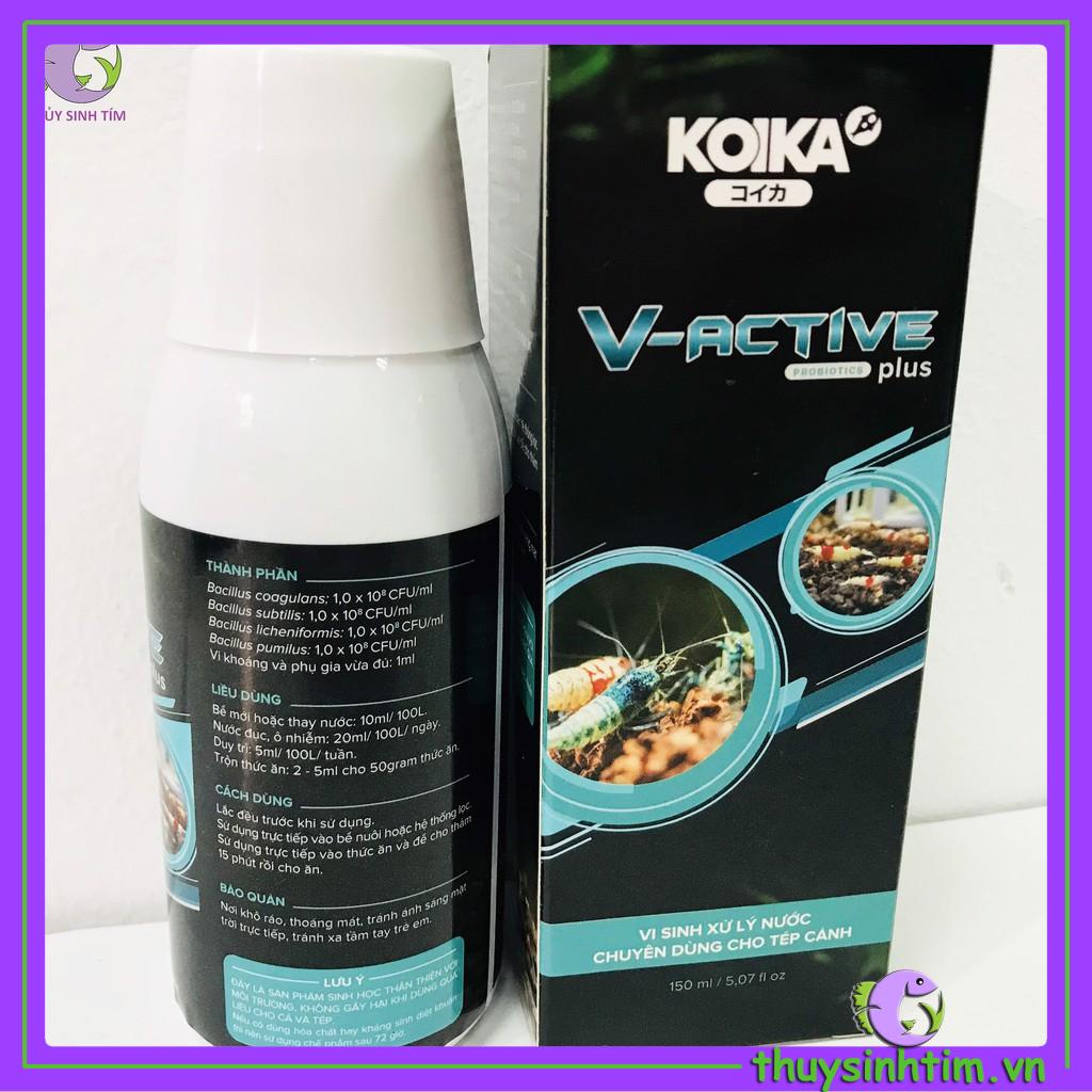 Vi Sinh Tép V-Active Plus (Vi Sinh Xử Lí Nước Chuyên Dùng Cho Tép Cảnh)