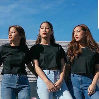 Áo croptop form rộng cực chất (gạt xem ảnh thật)