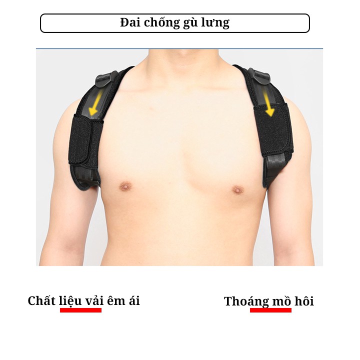 Đai chống gù lưng Aolikes HB3104
