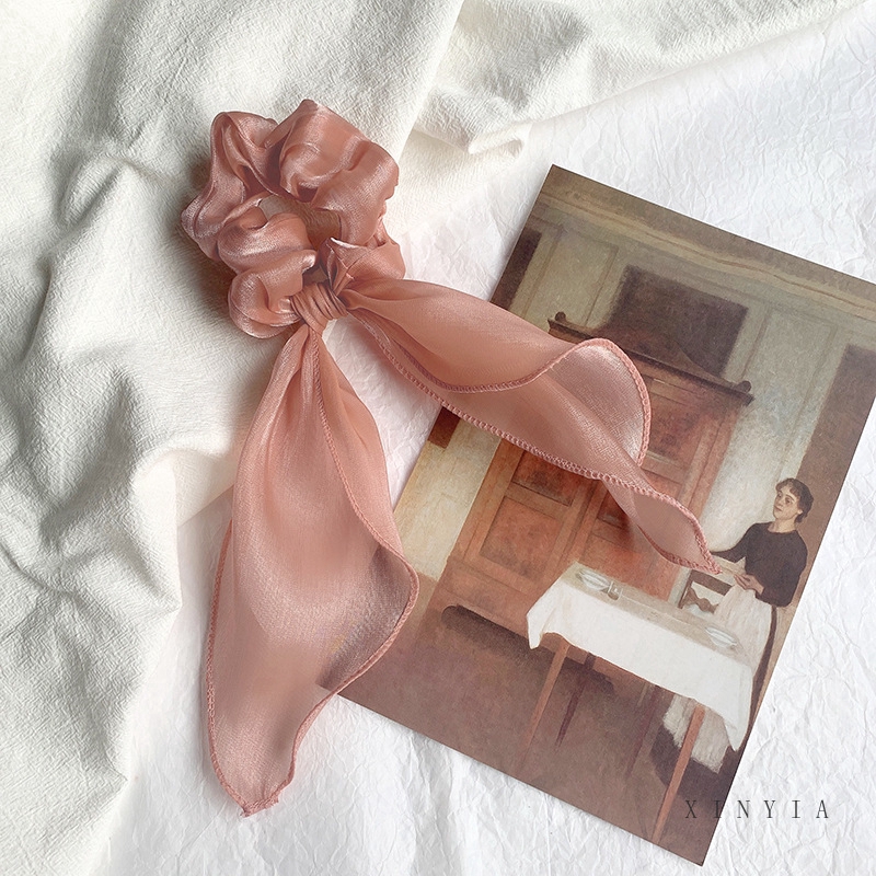 Dây Buộc Tóc Hình Nơ Xinh Xắn Dành Cho Nữ