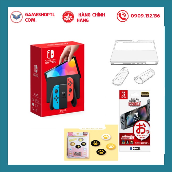 Máy Nintendo Switch Oled H-A-C-K Chép Nhiều Game