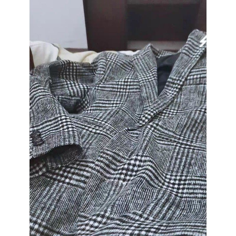 Hàng sẵn _ Áo vest dạ nam thời trang