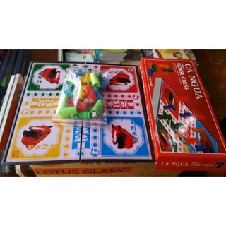 Bộ cờ cá ngựa đế nam châm cỡ 35x35