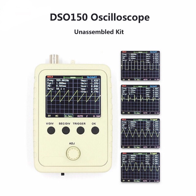 ✅Thiết bị hiện sóng oscilloscope DSO 150.