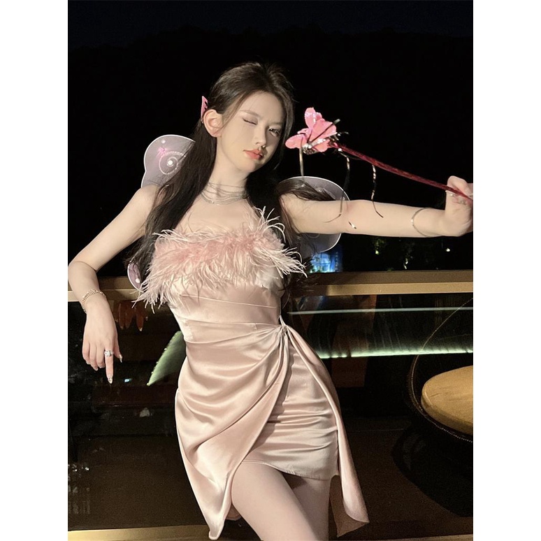 Đầm Ống Ôm Hông Cao Cấp Phong Cách Mùa Hè Sành Điệu Cho Nữ