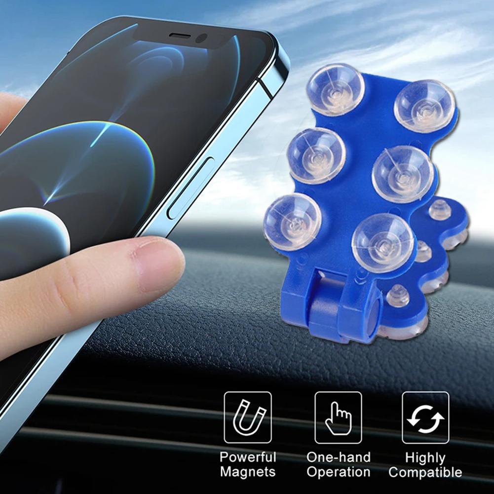 Giá Đỡ Điện Thoại T6F1 2022 Có Giác Hút Dán Xe Hơi Phong Cách Mới Thông Dụng