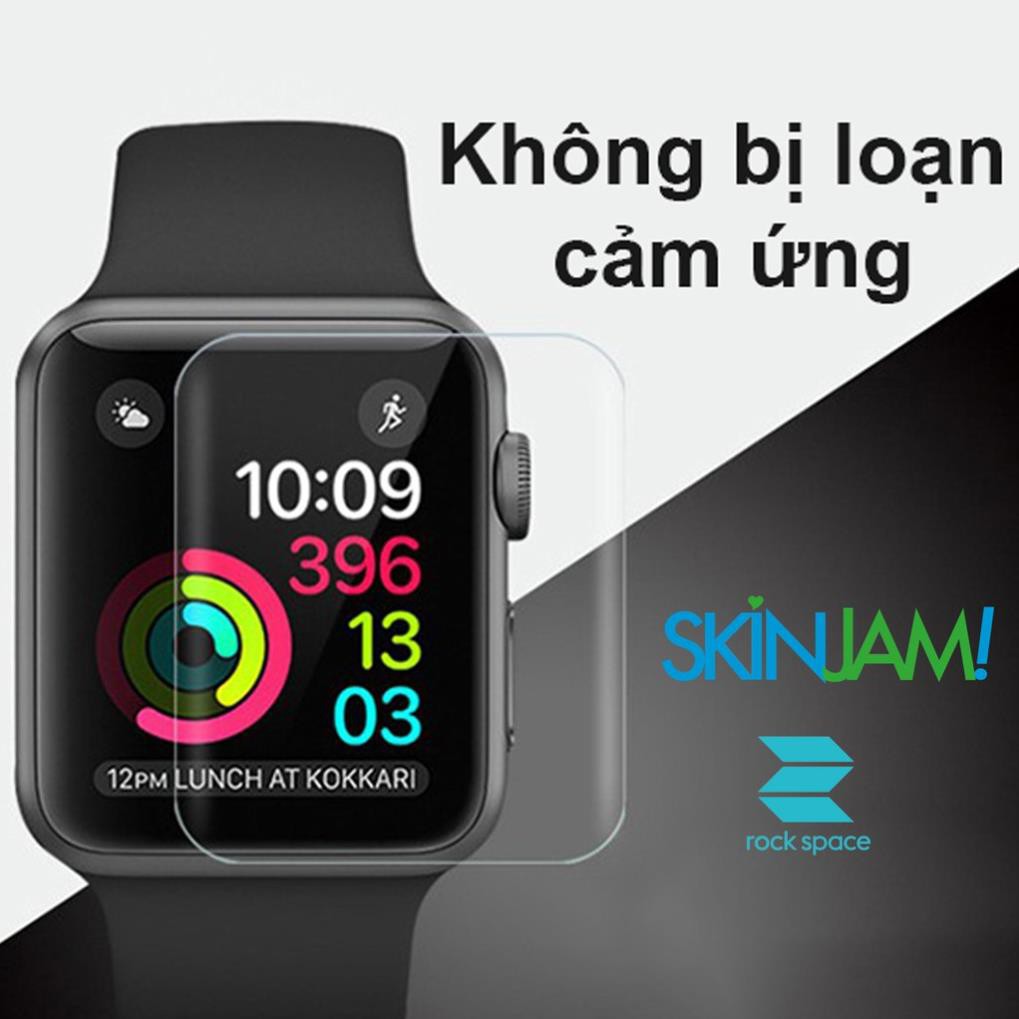 &lt;Tặng Miếng Lau&gt; PPF Rock Space Apple Watch Series 1 2 3 4 5 6 size 38 40 42 44 mm Trong và Mờ Chống Vân Tay