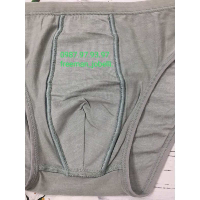 quần xì nam size bình thường đến size đại Freeman 6040-6050,giá cty 69k-bán 45k,quần sịp cotton lụa[hình thật + video