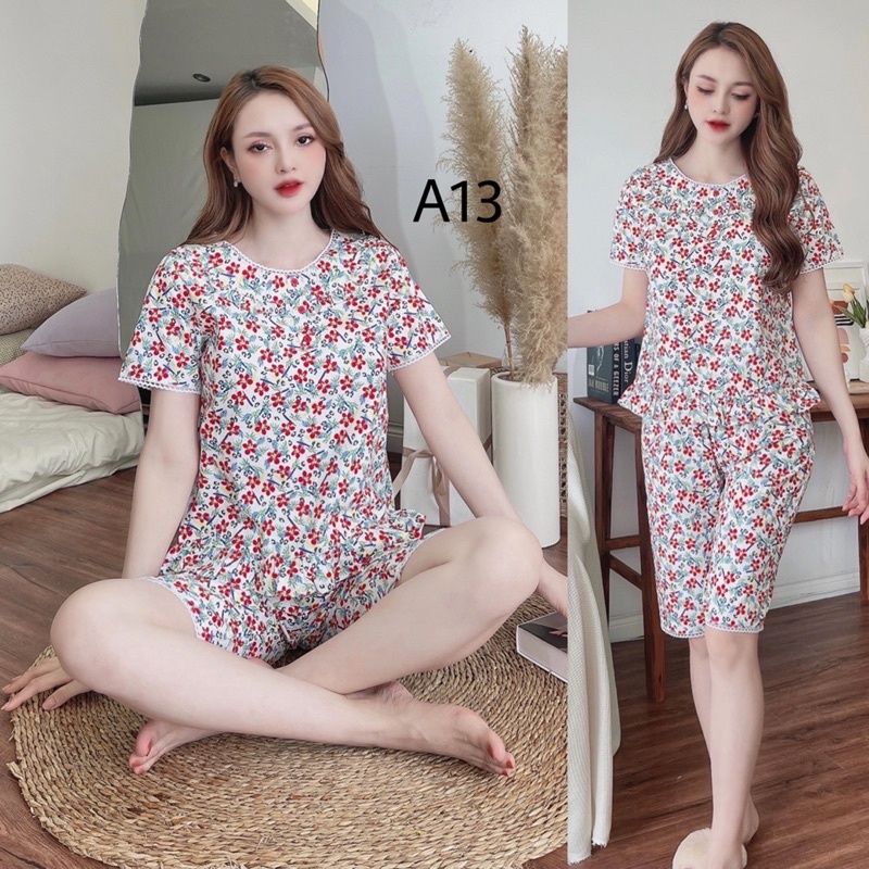 đồ bộ mặc nhà , chất vải thô kate