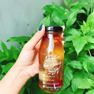 Chai thuỷ tinh 250ml nắp thiếc