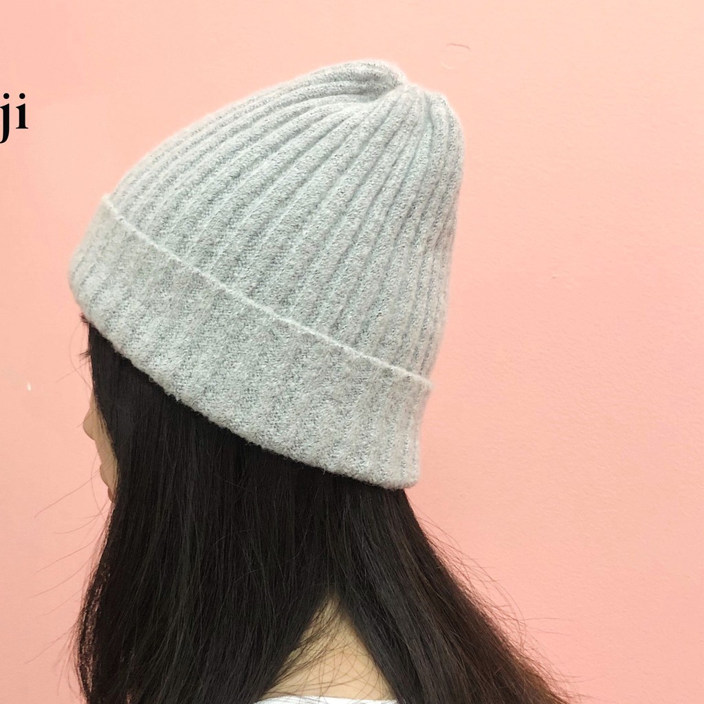 Mũ len gân trơn Vitage phong cách Hàn Quốc thời trang năng động ,cá tính SIÊU HOT