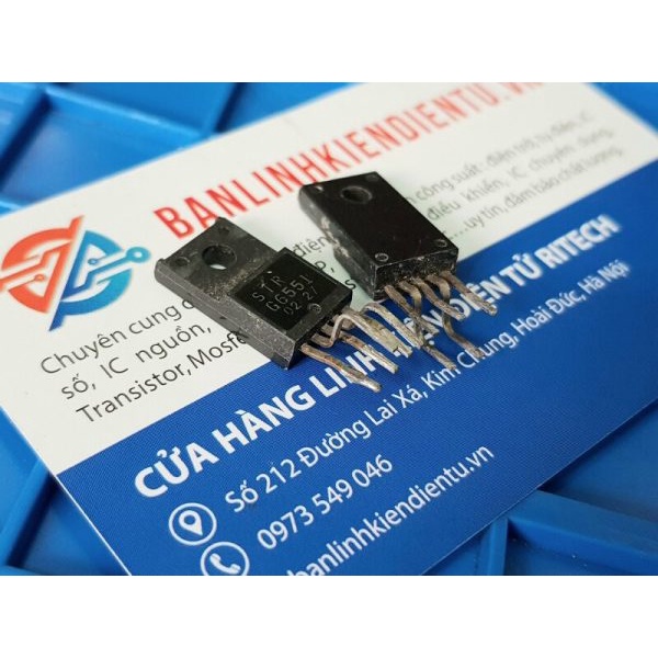 [ Combo 3 chiếc ] STRG6551, G6551, STR-G6551 IC Nguồn TO-220F (Tháo máy)